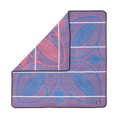 Mini Khotso Acrylic | Ntjhe Poone | Cobalt/Pink/Natural.