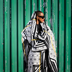 Young Basotho Designers - Litema | Black/Natural/Gold