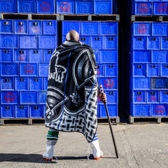 Young Basotho Designers - Leisa | Black/Natural/Royal