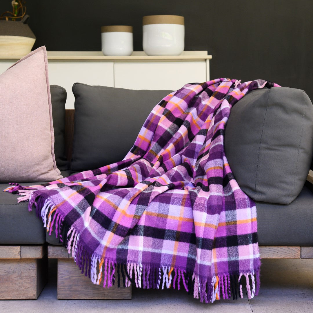 Brites Shawls - Vegas | Grape/Light Grape