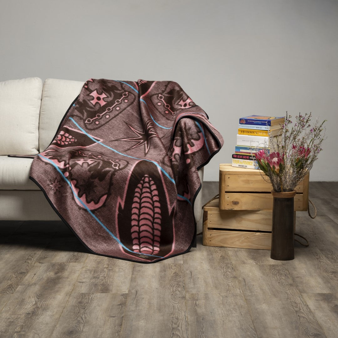 Khotso - Mojalefa | Brown/Pink/Peacock