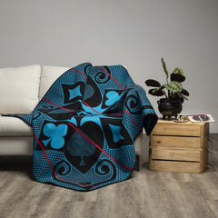 Mini Khotso Acrylic | Cards | Black/Peacock/Scarlet