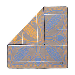 Mini Khotso Acrylic | Ntjhe Poone | Cobalt/Corn/Natural
