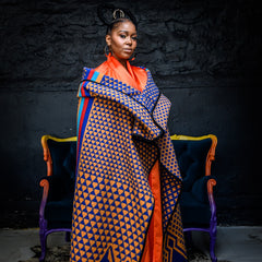 Young Basotho Designers - Kobo Ea Poloko | Royal/Yolk/Scarlet