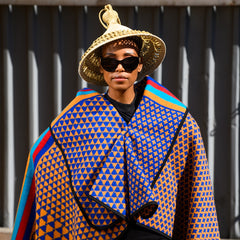 Young Basotho Designers - Kobo Ea Poloko | Royal/Yolk/Scarlet